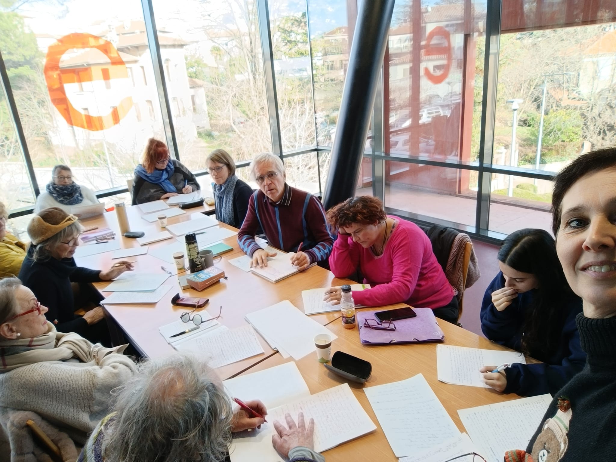 photo atelier d'écriture