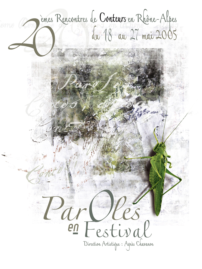 Affiche Paroles en festival 2004
