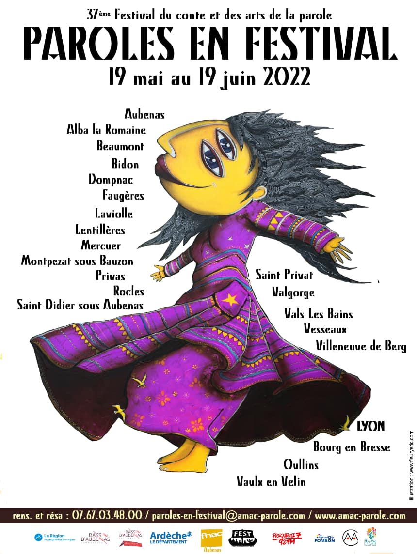 Affiche Paroles en Festival 2022