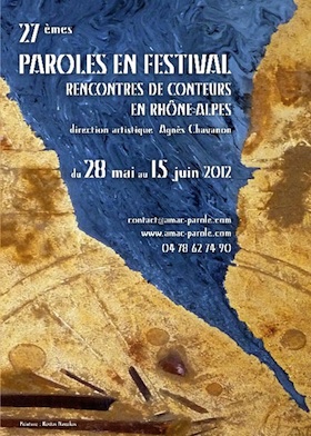 Affiche Paroles en Festival 2012