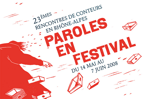 Affiche Paroles en festival 2008