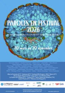 affiche Paroles en festival 2026 - petite